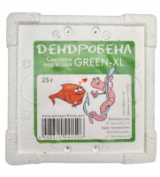 Червь дендробена XL (зеленая)