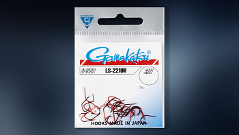 Gamakatsu "LS-2210R Hooks Red"