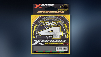 YGK "X-Braid Ohdragon" x4 ss1.40 #0.8-13lb (150м)