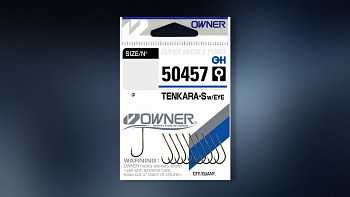 Owner "Tenkara Straight w/EYE" 50457 #10 d-0.54 (10 шт)